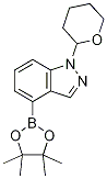 1-(Tetrahydro-2h-pyran-2-yl)-4-(4,4,5,5-tetramethyl-1,3,2-dioxaborolan-2-yl)-1h-indazole Structure,956388-05-9Structure