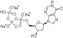 2’-脱氧肌苷-5’-三磷酸三钠盐结构式_95648-77-4结构式