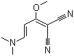 2-[3-(二甲基氨基)-1-甲氧基-2-亚丙基]丙二腈结构式_95689-38-6结构式