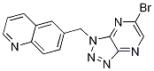 6-Bromo-1-(quinolin-6-ylmethyl)-1h-1,2,3-triazolo[4,5-b]pyrazine Structure,956907-14-5Structure