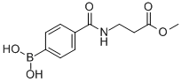 4-[(3-Methoxy-3-oxopropyl)carbamoyl]benzeneboronic acid Structure,957034-76-3Structure