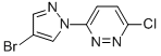 3-(4-Bromo-1H-pyrazol-1-yl)-6-chloropyridazine Structure,957035-33-5Structure