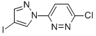 3-Chloro-6-(4-iodo-1H-pyrazol-1-yl)pyridazine Structure,957035-36-8Structure