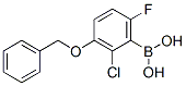 3-(Benzyloxy)-2-chloro-6-fluorophenylboronic acid Structure,957062-67-8Structure