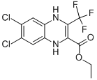 Ethyl 6,7-dichloro-3-trifluoromethyl-1,4-dihydroquinoxaline-2-carboxylate Structure,957062-92-9Structure