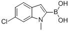 6-Chloro-1-methylindole-2-boronic acid Structure,957066-11-4Structure