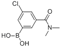 N-dimethyl 3-borono-5-chlorobenzamide Structure,957120-57-9Structure