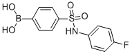 N-(4-氟苯基) 4-硼苯磺酰胺结构式_957121-13-0结构式