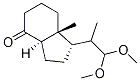 (1R,3ar,7ar)-1-[(1s)-2,2-dimethoxy-1-methylethyl]octahydro-7a-methyl-4h-inden-4-one Structure,957214-01-6Structure