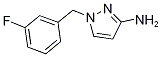 1-(3-Fluorobenzyl)-1H-pyrazol-3-amine Structure,957480-06-7Structure