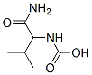 (9ci)-[1-(氨基羰基)-2-甲基丙基]-氨基甲酸结构式_95767-83-2结构式