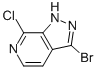 3-Bromo-7-chloro-1h-pyrazolo[3,4-c]pyridine Structure,957760-22-4Structure