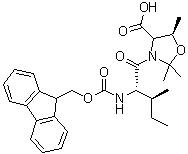 Fmoc-l-ile-l-thr[psi(me,me)pro]-oh Structure,957780-52-8Structure