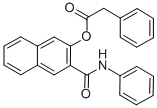 3-(苯基氨基甲酰)萘-2-基 2-苯乙酸酯结构式_95819-29-7结构式