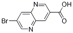 7-Bromo-1,5-naphthyridine-3-carboxylic acid Structure,958332-87-1Structure