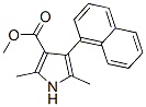 (9ci)-2,5-二甲基-4-(1-萘)-1H-吡咯-3-羧酸甲酯结构式_95838-56-5结构式