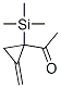 Ethanone, 1-[2-methylene-1-(trimethylsilyl)cyclopropyl]- Structure,958990-70-0Structure