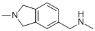 N-methyl(2-methylisoindolin-5-yl)methanamine Structure,959237-27-5Structure