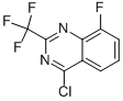 4-Chloro-8-fluoro-2-(trifluoromethyl)quinazoline Structure,959238-18-7Structure