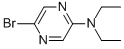 5-Bromo-2-(diethylamino)pyrazine Structure,959238-87-0Structure