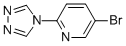 5-Bromo-2-(4h-1,2,4-triazol-4-yl)pyridine Structure,959240-99-4Structure