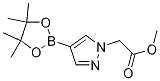 1H-pyrazole-1-acetic acid, 4-(4,4,5,5-tetramethyl-1,3,2-dioxaborolan-2-yl)-, methyl ester Structure,959585-44-5Structure