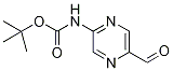 (5-Formyl-pyrazin-2-yl)-carbamic acid tert-butyl ester Structure,959617-71-1Structure