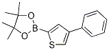 4,4,5,5-Tetramethyl-2-(4-phenyl-2-thienyl)-1,3,2-dioxaborolane Structure,960116-25-0Structure