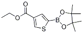 Ethyl5-(4,4,5,5-tetramethyl-1,3,2-dioxaborolan-2-yl)thiophene-3-carboxylate Structure,960116-27-2Structure