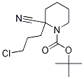 Tert-butyl2-(3-chloropropyl)-2-cyanopiperidine-1-carboxylate Structure,960294-17-1Structure