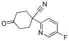 1-(5-Fluoro-2-pyridinyl)-4-oxo-cyclohexanecarbonitrile Structure,960371-10-2Structure