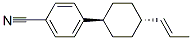 4-[4-[1-(E)-propenyl]cyclohexyl]-, trans-benzonitrile Structure,96184-40-6Structure