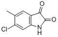 6-Chloro-5-methylisatin Structure,96187-75-6Structure