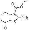 Ethyl 2-amino-7-oxo-4,5,6,7-tetrahydro-1-benzothiophene-3-carboxylate Structure,96334-44-0Structure