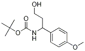 3-(Boc-amino)-3-(4-methoxyphenyl)-1-propanol Structure,96363-26-7Structure