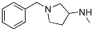 1-Benzyl-3-(methylamino)pyrrolidine Structure,96568-35-3Structure