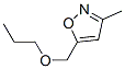 (9ci)-3-甲基-5-(丙氧基甲基)-异噁唑结构式_96603-77-9结构式