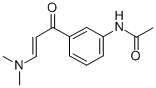 N-[3-(3-二甲基氨基-1-氧代-2-丙烯基)苯基]乙酰胺结构式_96605-61-7结构式