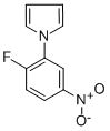 1-(2-Fluoro-5-nitrophenyl)-1h-pyrrole Structure,96623-75-5Structure