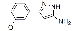 5-(3-Methoxy-phenyl)-2H-pyrazol-3-ylamine Structure,96799-04-1Structure