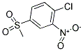 4-Chloro-3-nitrophenyl methyl sulfone Structure,97-07-4Structure