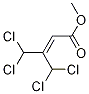 4,4-Dichloro-3-(dichloromethyl)crotonic acid methyl ester Structure,97055-33-9Structure