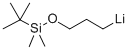 3-T-butyldimethylsiloxypropyllithium Structure,97057-70-0Structure