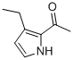 Ethanone, 1-(3-ethyl-1h-pyrrol-2-yl)-(9ci) Structure,97188-37-9Structure