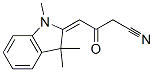 3-Oxo-4-(1,3,3-trimethyl-1,3-dihydro-indol-2-ylidene)-butyronitrile Structure,97214-25-0Structure