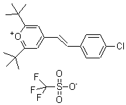 (E)-4-(2-(chlorophenyl)ethenyl-2,6-bis(1,1-dimethylethyl)pyrriliumsalt Structure,97248-77-6Structure