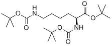 2-Methyl-2-propanyl n<sup>2</sup>,n<sup>6</sup>-bis{[(2-methyl-2-propanyl)oxy]carbonyl}-l-lysinate Structure,97347-28-9Structure