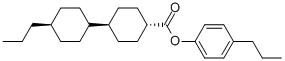 4-Propylphenyltrans(trans)-4-propyl-1,1-bicyclohexyl-4-carboxylate Structure,97564-42-6Structure