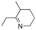 (9CI)-2-乙基-3,4,5,6-四氢-3-甲基-吡啶结构式_97627-64-0结构式