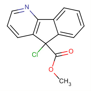 5-Chloro-5h-indeno[1,2-b]pyridine-5-carboxylic acid methyl ester Structure,97677-74-2Structure